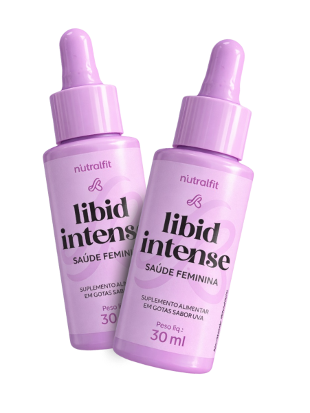 Kit com dois frascos de Libid Intense